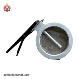شیر پروانه 12 اینچی آریا جنس چدن