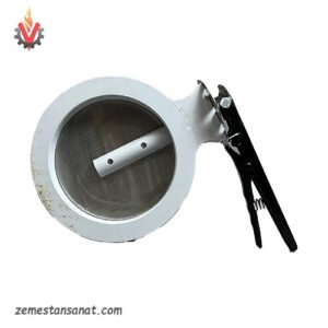 شیر پروانه 6 اینچی آریا جنس چدن