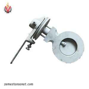 شیر پروانه 2.1/2 اینچی آریا جنس چدن