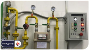 شیر برقی گاز ساختمان