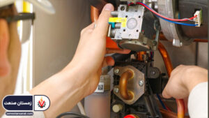 نصب و نگهداری شیر برقی گاز پکیج