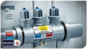 شیر برقی گاز برای هیتر و مشعل