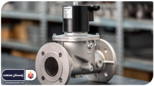 شیر برقی گاز صنعتی