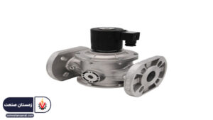 شیر برقی گاز تدریجی فلنجی