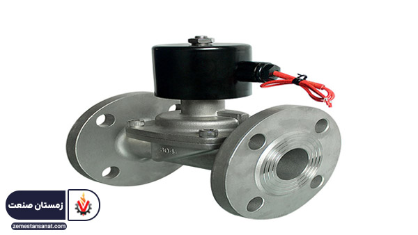 شیر برقی گاز تدریجی فلنجی